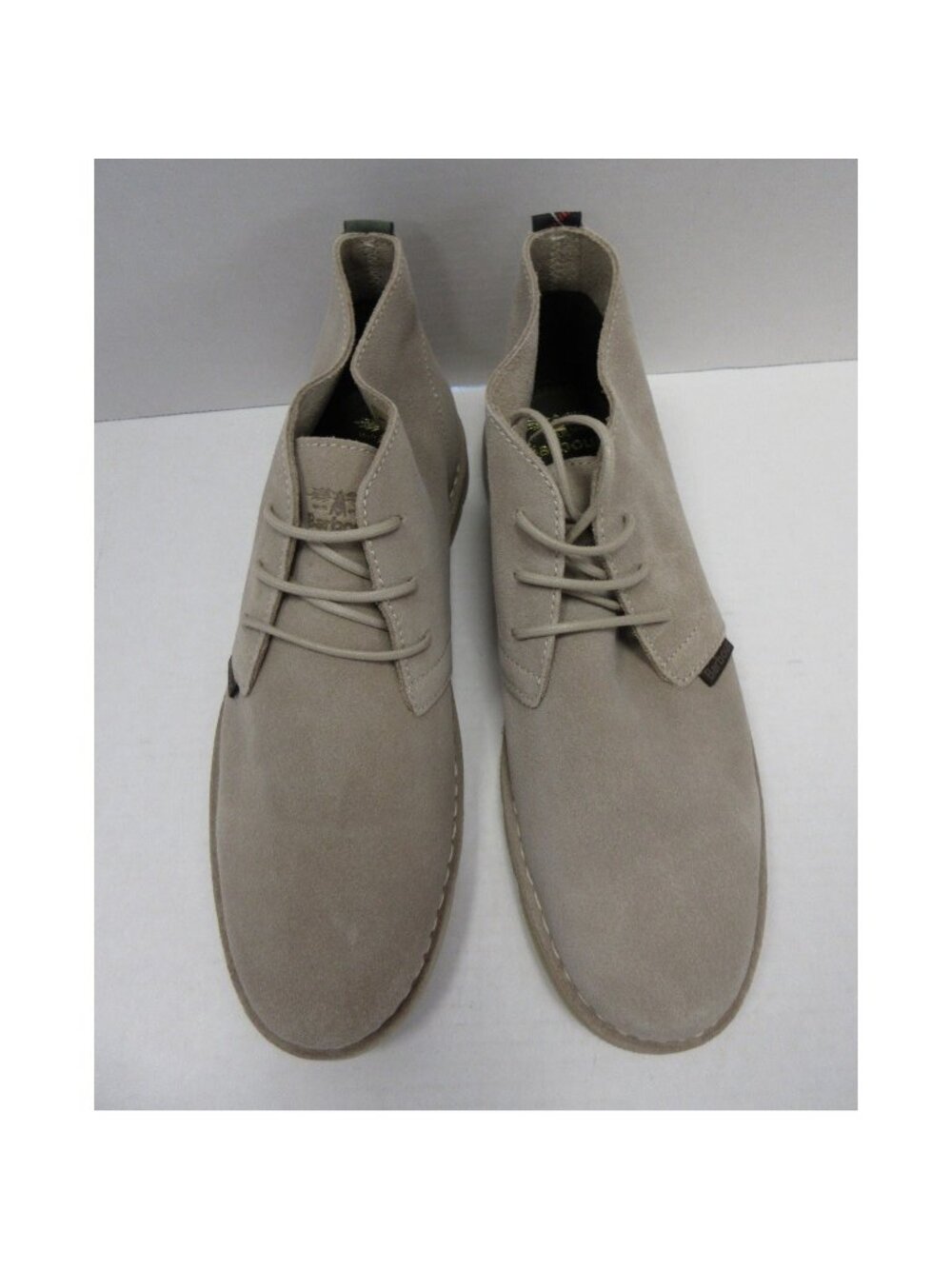 Barbour Boots 11 Tan Desert Chukka Suede Heritage Lug Sole UK 10